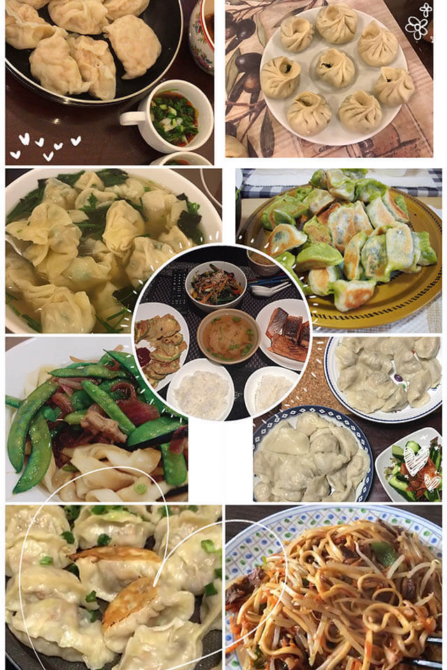 ミンミンが作ったプロ級の中華料理の写真