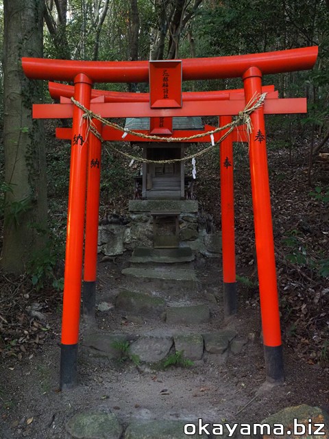 岡山備前 天津神社に併設された伊部稲荷神社の写真