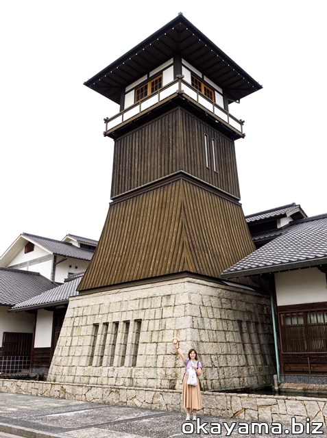 岡山・矢掛町【やかげ郷土美術館】水見やぐらとイクリンの写真