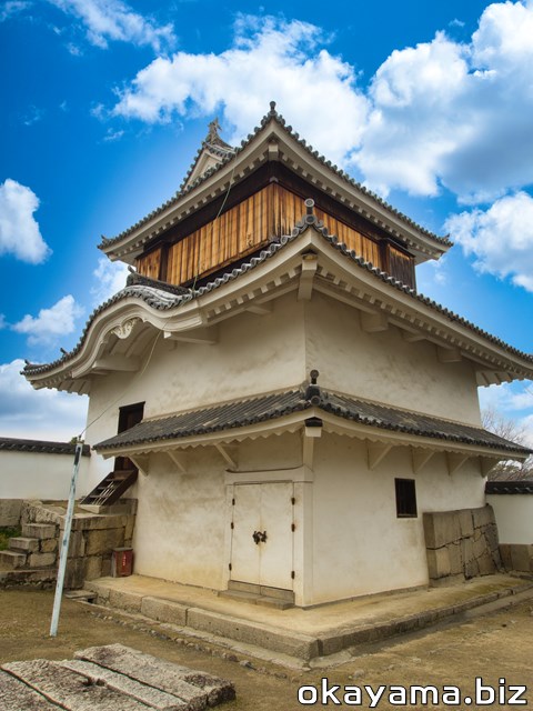 岡山城・月見櫓の写真画像